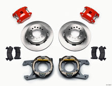 गैलरी व्यूवर में इमेज लोड करें, Wilwood D154 P/S Park Brake Kit Red Chevy C-10 2.42 Offset 5-lug