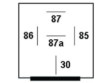 गैलरी व्यूवर में इमेज लोड करें, Hella Relay Mini Iso 5 Pole 24V Spdt Res Bkt