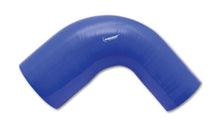 गैलरी व्यूवर में इमेज लोड करें, Vibrant 4 Ply Reinforced Silicone 90 degree Transition Elbow 2in ID x 2.5in I.D. 90 deg. Elbow BLUE