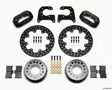 गैलरी व्यूवर में इमेज लोड करें, Wilwood Forged Dynalite Rear Drag Kit Drilled Rotor 58-64 Olds/Pontiac 1/2in Studs