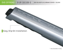 Cargar imagen en el visor de la galería, DV8 Offroad 2011-2018 Jeep JK Silver Emergency Brake Handle Cover