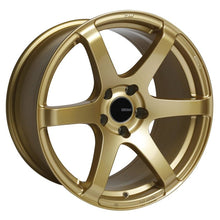 Carica l&#39;immagine nel visualizzatore di Gallery, Enkei T6S 17x8 45mm Offset 5x100 Bolt Pattern 72.6 Bore Gold Wheel