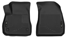 Laden Sie das Bild in den Galerie-Viewer, Husky Liners 2016+ Chevrolet Malibu X-Act Contour Black Front Floor Liners