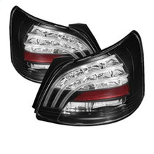 Carica l&#39;immagine nel visualizzatore di Gallery, Spyder Toyota Yaris 07-09 4Dr LED Tail Lights Blk ALT-YD-TYA074D-LED-BK