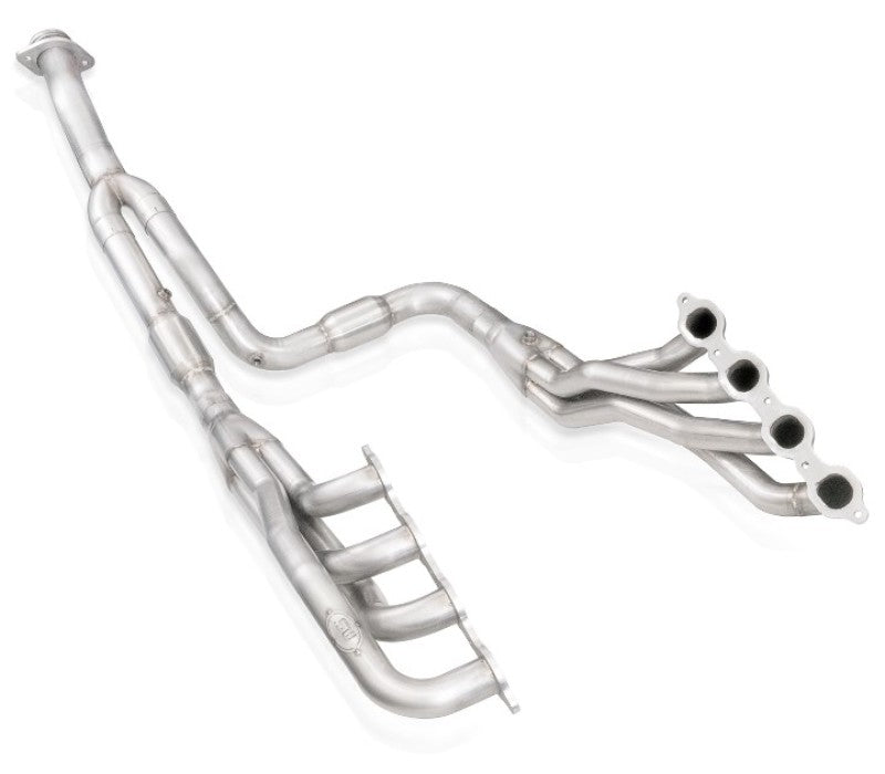 Stainless Works 2020-21 Silverado HD 6.6L 2" Long Tube Header Kit Factory Connect