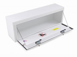 Lund Universal Steel Top Mount Storage Box - White
