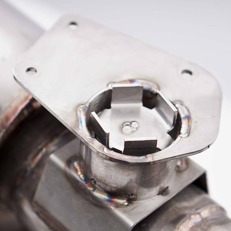 Stainless Works 2016-18 Camaro SS Axleback S-Tube Muffler NPP Valve 4in Tips Factory Connection