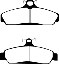 Carica l&#39;immagine nel visualizzatore di Gallery, EBC 83-87 Chevrolet Corvette (C4) 5.7 Greenstuff Front Brake Pads