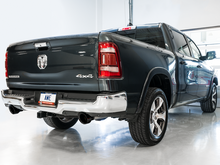 Laden Sie das Bild in den Galerie-Viewer, AWE Tuning 19-21 RAM 1500 5.7L (w/Cutouts) 0FG Dual Rear Exit Cat-Back Exhaust - Diamond Black Tips