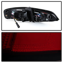 Carica l&#39;immagine nel visualizzatore di Gallery, Spyder Audi A4 09-12 4Dr LED Tail Lights LED Model Only - Red Clear ALT-YD-AA409-L-LED-RC