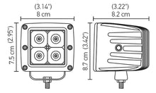 Charger l&#39;image dans la galerie, Hella HVF Cube 4 LED Off Road Kit