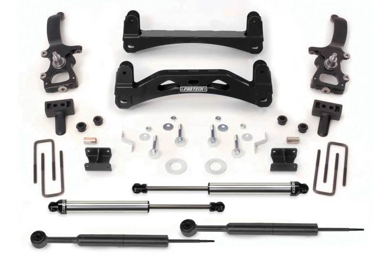 Fabtech 04-08 Ford F150 2WD 6in Basic System w/DL Shocks