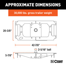 Load image into Gallery viewer, Curt 17-17 Ford F-350 Super Duty OEM-Style Gooseneck Hitch for Ford