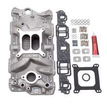 गैलरी व्यूवर में इमेज लोड करें, Edelbrock Manifold Installation Kit Performer Eps SBC 1957-1986 Natural Finish