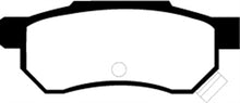 Carica l&#39;immagine nel visualizzatore di Gallery, EBC 92-94 Acura Integra 1.7 Vtec Greenstuff Rear Brake Pads