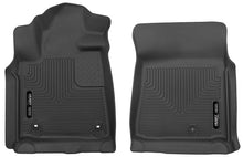 Charger l'image dans la galerie, Husky Liners 12-14 Toyota Tundra Pickup(Crew / Ext / Std Cab) X-Act Contour Black Front Floor Liners