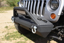 गैलरी व्यूवर में इमेज लोड करें, DV8 Offroad 07-18 Jeep Wrangler JK/JL FS-15 Steel Stubby Front Bumper w/ Fog Lights