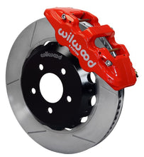 Carica l&#39;immagine nel visualizzatore di Gallery, Wilwood AERO6 Front Hat Kit 15.00 Red 2016-Up Camaro w/Lines