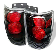 Cargar imagen en el visor de la galería, Spyder Ford Expedition 97-02 Euro Style Tail Lights Black ALT-YD-FE97-BK