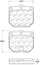 Carica l&#39;immagine nel visualizzatore di Gallery, StopTech Street Touring Brake Pads
