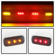 Laden Sie das Bild in den Galerie-Viewer, Xtune Dodge Ram 10-14 Dually 2 Red LED 2 Amber LED Fender Lights 4pcs Smoke ACC-LED-DR10-FL-SM