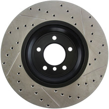 Charger l&#39;image dans la galerie, StopTech 07-09 BMW 335 (E90/E92/E93) Slotted &amp; Drilled Right Front Rotor