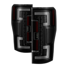 Charger l&#39;image dans la galerie, Spyder 17-18 Ford F-250 Super Duty (Excl LED Models) LED Tail Lights - Blk Smk (ALT-YD-FS17-LED-BSM)