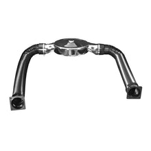Laden Sie das Bild in den Galerie-Viewer, Spectre Air Box Kit 14in. / Dual 180 Degree Inlets - Chrome w/Black Ducts
