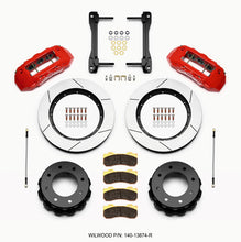Carica l&#39;immagine nel visualizzatore di Gallery, Wilwood TX6R Rear Kit 15.50in Red 2011-2015 GM Truck/SUV 2500