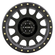 Laden Sie das Bild in den Galerie-Viewer, Method MR305 NV 16x8 0mm Offset 5x4.5 83mm CB Matte Black Wheel