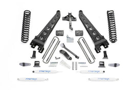 Fabtech 08-10 Ford F450/550 4WD 6in Radius Arm System w/Perf. Shocks