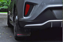 Laden Sie das Bild in den Galerie-Viewer, Rally Armor 2019+ Hyundai Veloster Turbo R-Spec UR Red Mud Flap w/ White Logo