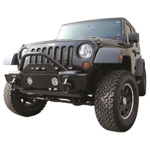 Charger l&#39;image dans la galerie, Rampage 2007-2018 Jeep Wrangler(JK) Recovery Bumper Stubby Front - Black