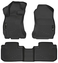Charger l'image dans la galerie, Husky Liners 14 Subaru Forester Weatherbeater Black Front &amp; 2nd Seat Floor Liners - 2to4wheels