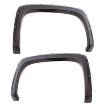 Laden Sie das Bild in den Galerie-Viewer, Lund 07-14 GMC Sierra 2500 RX-Rivet Style Smooth Elite Series Fender Flares - Black (2 Pc.)