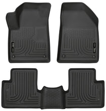 Carica l'immagine nel visualizzatore di Gallery, Husky Liners 2015 Jeep Cherokee WeatherBeater Combo Black Floor Liners - 2to4wheels