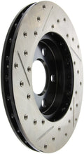Carica l&#39;immagine nel visualizzatore di Gallery, StopTech Slotted &amp; Drilled Sport Brake Rotor