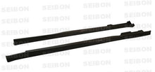Carica l&#39;immagine nel visualizzatore di Gallery, Seibon 96-00 Honda Civic 2DR/HB TR Style Carbon Fiber Side Skirts