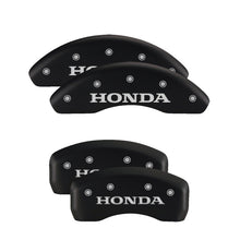 Charger l&#39;image dans la galerie, MGP 4 Caliper Covers Engraved Front &amp; Rear MGP Red Finish Silver Char 2018 Subaru Impreza