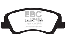 गैलरी व्यूवर में इमेज लोड करें, EBC 12+ Hyundai Accent 1.6 Ultimax2 Front Brake Pads