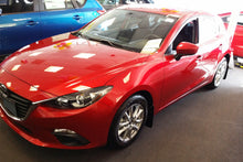Load image into Gallery viewer, Rally Armor 2014+ Mazda3/Mazdaspeed3 UR Black Mud Flap w/ Red Logo