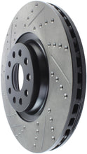 Laden Sie das Bild in den Galerie-Viewer, StopTech Slotted &amp; Drilled Sport Brake Rotor