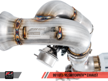 Charger l&#39;image dans la galerie, AWE Tuning Porsche 991 GT3 / RS SwitchPath Exhaust - Diamond Black Tips