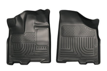 Carica l'immagine nel visualizzatore di Gallery, Husky Liners 13 Toyota Sienna WeatherBeater Black Front Floor Liners