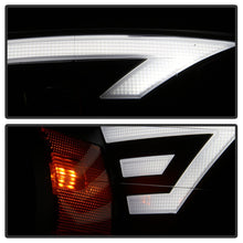 Cargar imagen en el visor de la galería, xTune 15-17 Ford F-150 DRL LED Light Bar Projector Headlights - Black Smoke (PRO-JH-FF15015-LB-BSM)