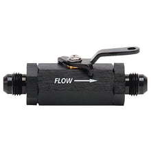 Carica l&#39;immagine nel visualizzatore di Gallery, Russell Performance Shutoff Valve -6 AN Male Black Finish