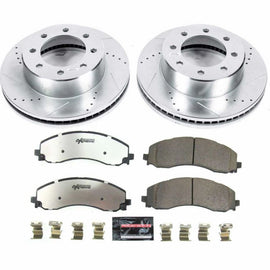 Power Stop 2019 Ram 2500 Front Z36 Truck & Tow Brake Kit - 2to4wheels