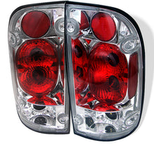 Carica l&#39;immagine nel visualizzatore di Gallery, Spyder Toyota Tacoma 95-00 Euro Style Tail Lights Chrome ALT-YD-TT95-C
