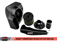 Charger l&#39;image dans la galerie, AWE Tuning Audi B9 S4/S5 3.0T Carbon Fiber AirGate Intake w/ Lid