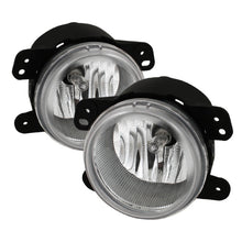 Laden Sie das Bild in den Galerie-Viewer, Spyder Dodge Magnum 05-08/Journey 09-10 Jeep Wrangler 07-09 OEM Fog Lights W/Switch Clear FL-DM05-C
